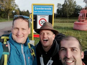 GR5 Hoe het begon...De drie wandelaars